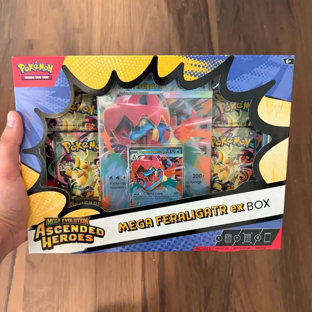Pokémon TCG: Mega Evolution-Ascended Heroes Mega Feraligatr ex Box